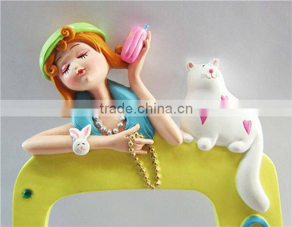 Modern fashional funny resin photo frame