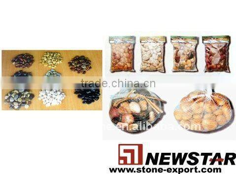 grade A white pebbles