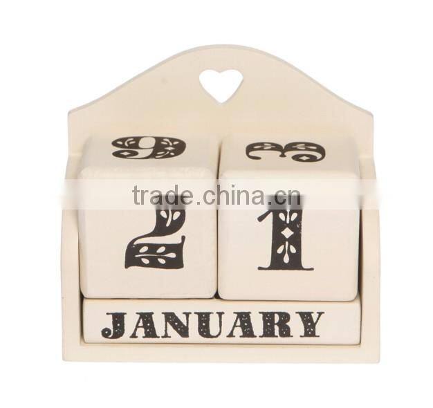MDF Calendar for Home Decoration Wooden Printing Calendar