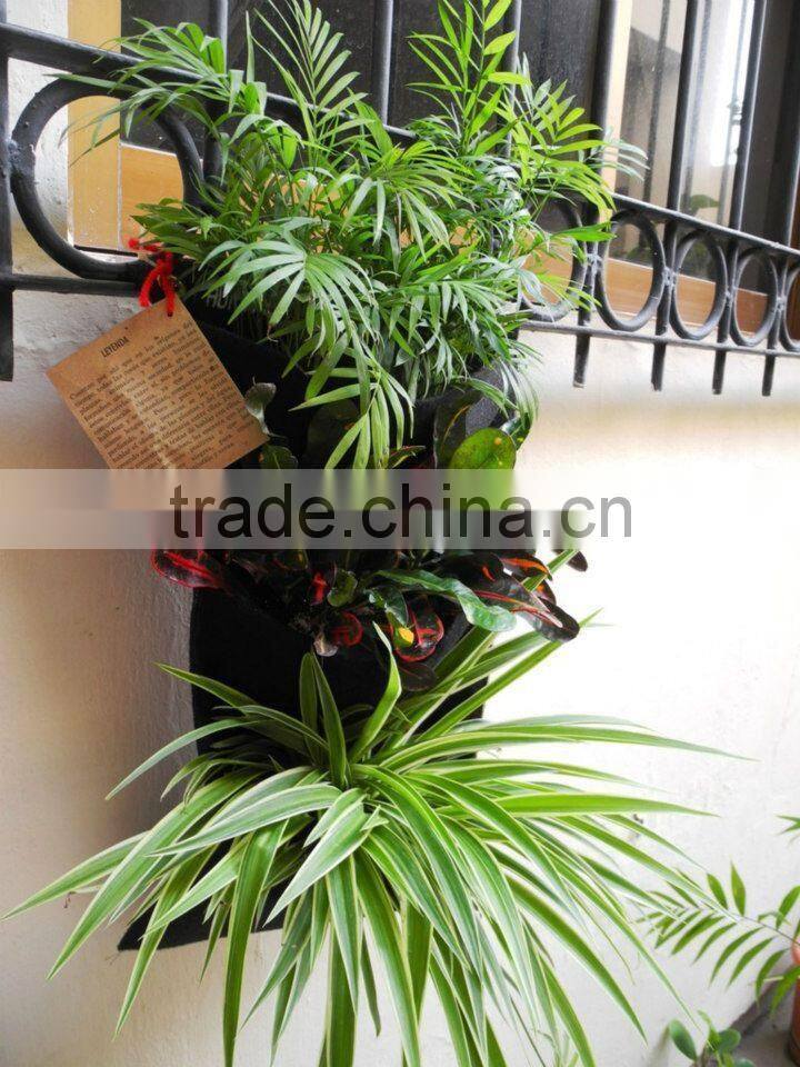 Felt Vertical Garden Grow Bags,Modular Gardening Bag for Exteriors (Vertical Garden)