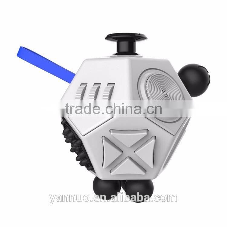 Decompression Dice Cube Magic Trick Game, Dodecahedron Fidget cube Toy used adult