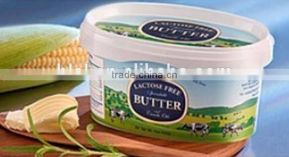 custom 500g iml plastic butter bucket