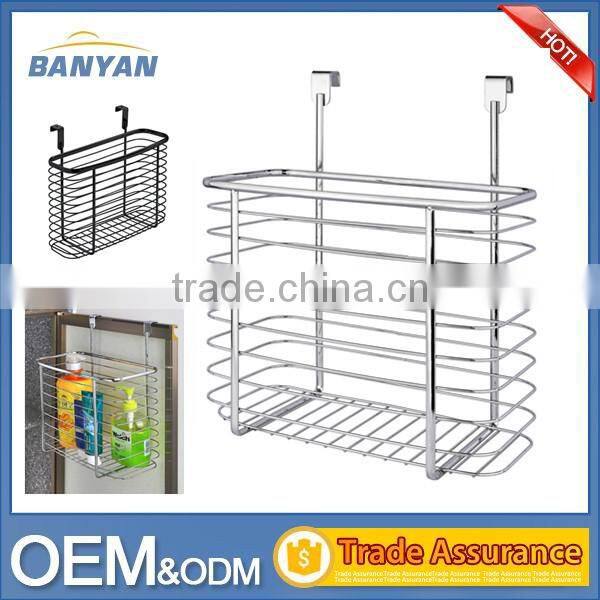 china factory hot item over the cabinet door basket kitchen storage