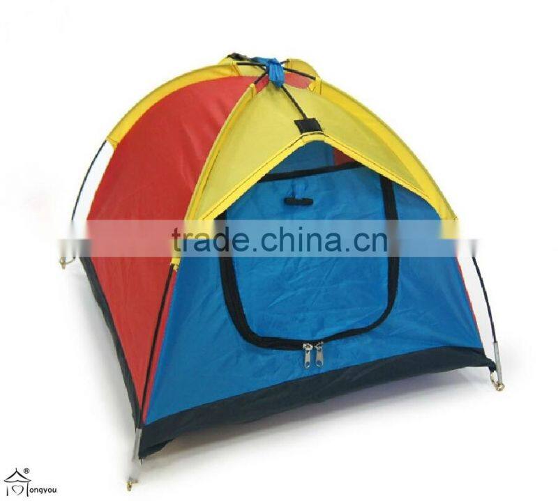folding fiberglass animal pop up polyester pet tent pet house