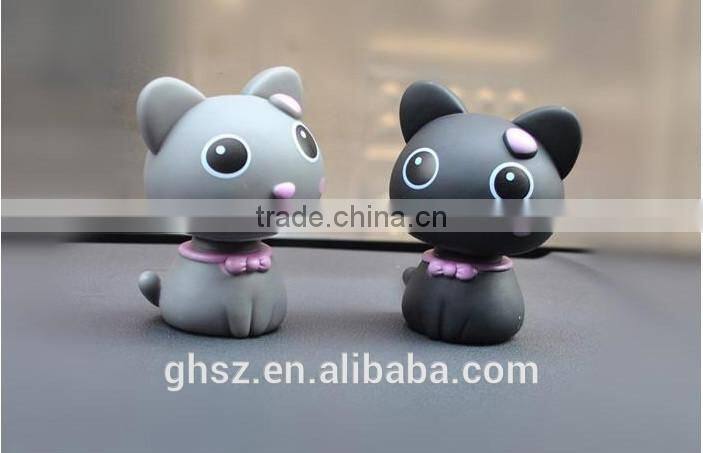 Guo hao custom cat resin educational toy for decoration