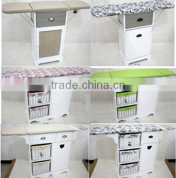 1 Drawer + 1 door white ironing board