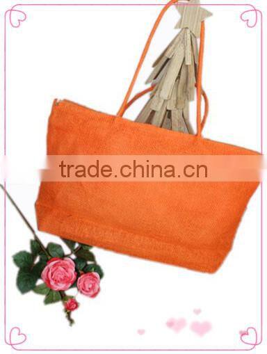 Wholesale Promotional jute shopping bag