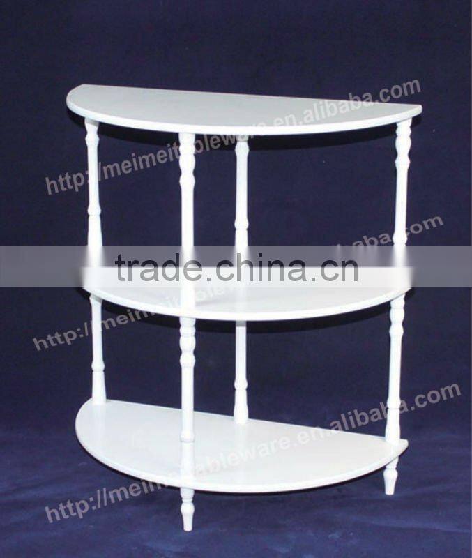 3-Tier Wooden Flower Stand