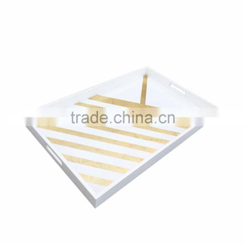 Lacquered serving tray/vietnam lacquer tray