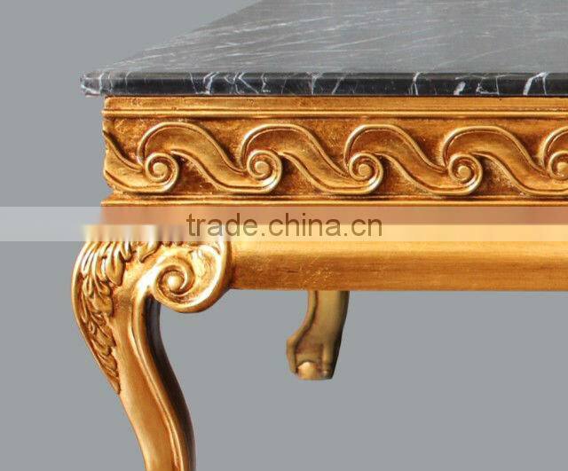 FA-207P-01 Antique reproduction marble coffee tables hot sales
