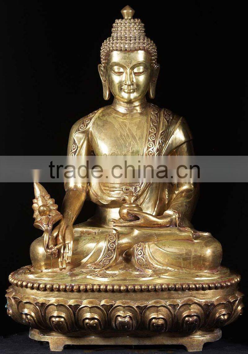 alibaba wholesale promotion metal carft female buddha statue