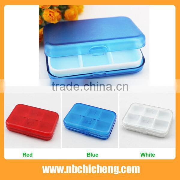 Child Resistant Plastic Pill Box