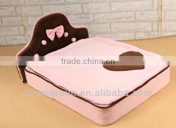 Pink pet bed, fashion and simple dog bed (BF07-80048)