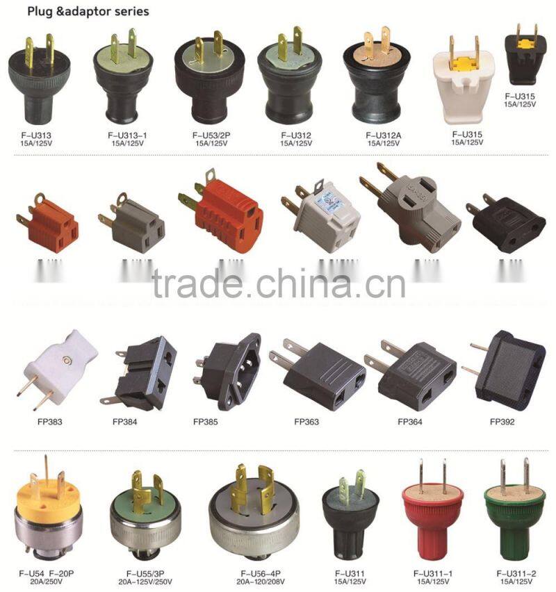 universal travel plug adaptor/travel converter adaptor plug/round pins