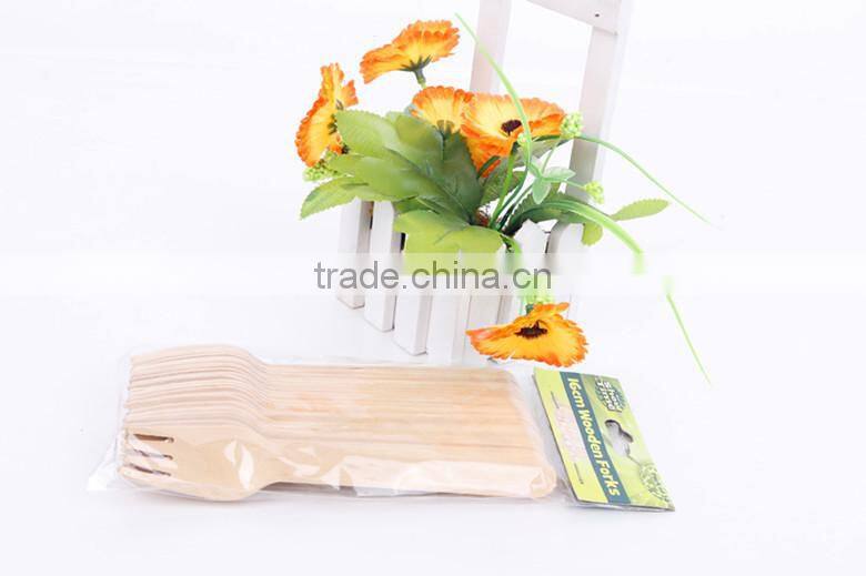 Manufacture 24pcs disposable wooden forks/knife/spoon