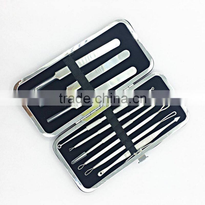 2017 hot sale blackhead remover tweezer kit as seen on tv