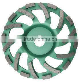 Right Fan Type Cup Grinding Wheel