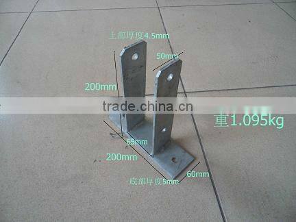 760cm steel metal ground anchor pole on sale china supplier