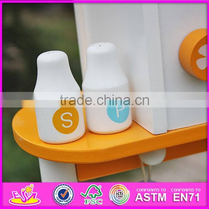 2016 new design preschool home play toy wooden kids wooden kitchen sets W10C246
