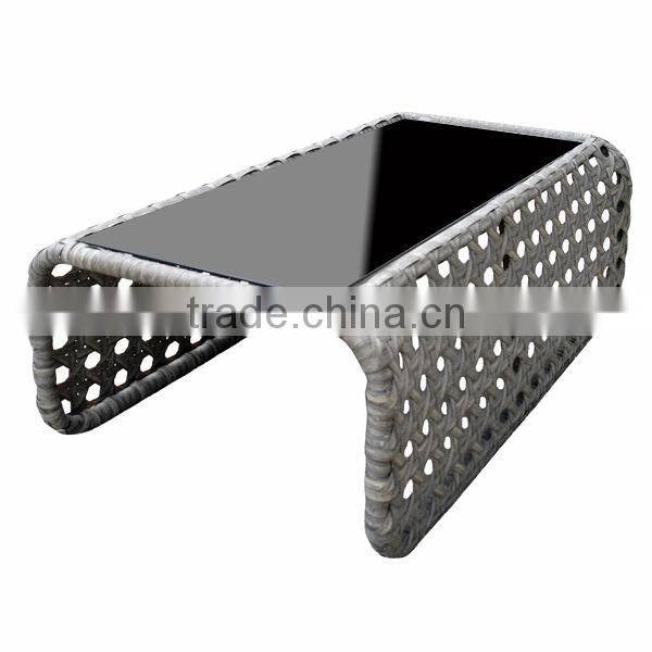 Brown Wicker Garden Furniture Set