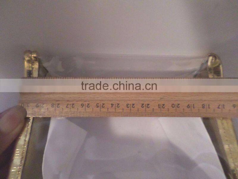 Clear Vinyl Transparent Makeup Bag Toiletry Kit Travel Pouch Cosmetic Bag Case