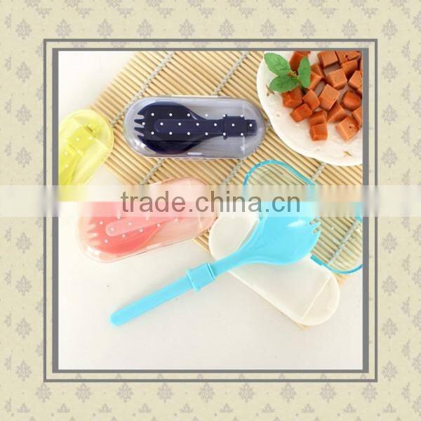 Customized your own design high quality plastic ice cream spoons fruit spoons manufacturers in China