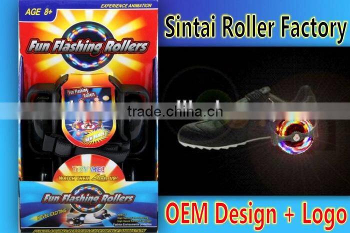 hot sale flashing roller skate shoes for OEM