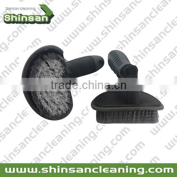 high quality car wheel tire brush/car brush/upholstery brush