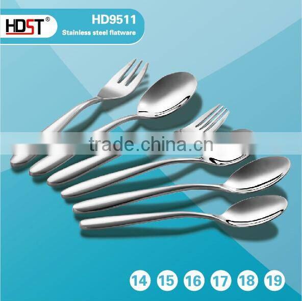 19pcs hot sale for europen marketing bulk cutlery;Guangzhou factory cutlery