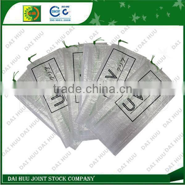 Transparent PP woven bag BOPP for multi-purposes