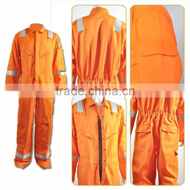 Reflective safety insect-repellent flame resistant clothing with EN11611 Approval