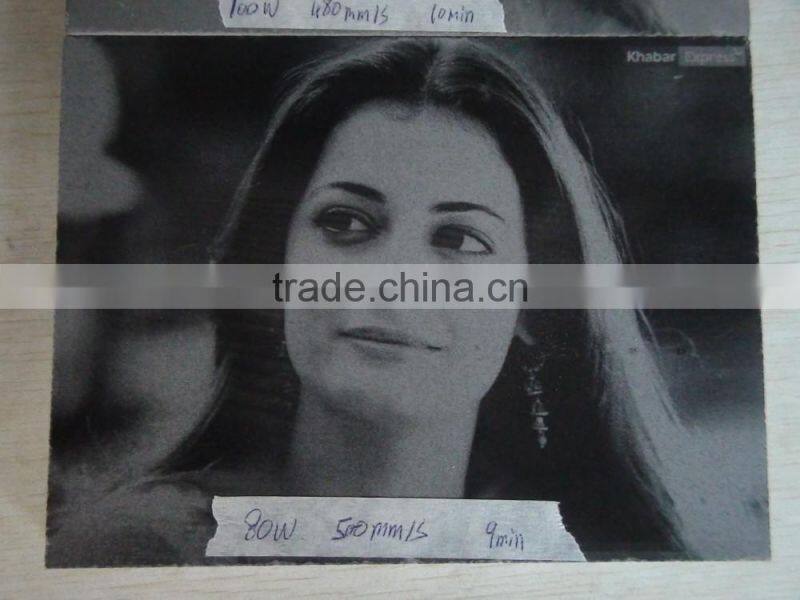 China 80W stone image laser engraving machine