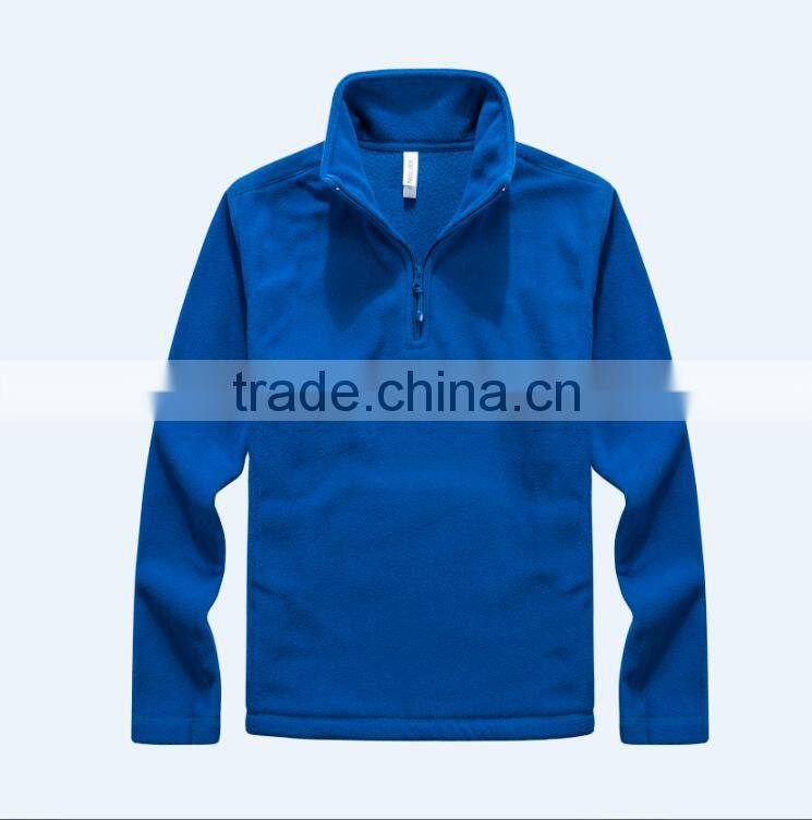Hot Selling Style Men's Casual 1 4 Zip Fleece Pullover
