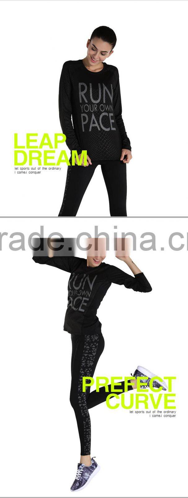 Gym Women Running Wear High Quality Fitness Sports Wear 2017