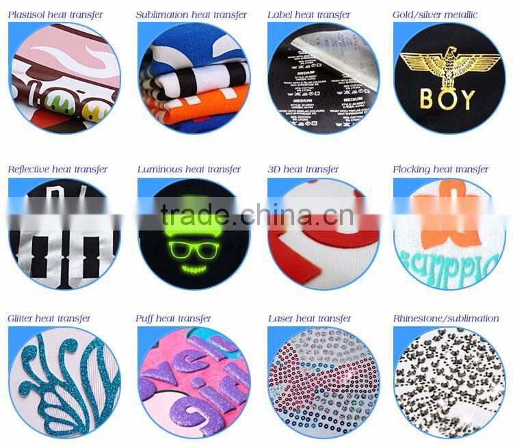 Hot Sale High Quality Wholesale Plastisol Heat Transfer Paper Sticker For Clothing
