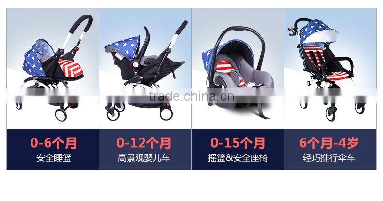 china manufacture high quality folding Multi-function babytime baby strollers cheap baby stroller With Car Seat