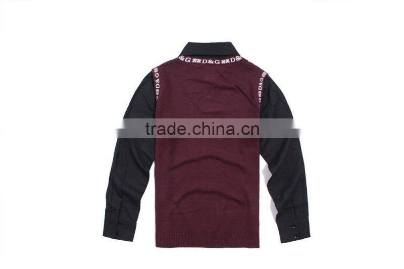 2015 Men Blank Pullover Custom Wholesale Sweaters
