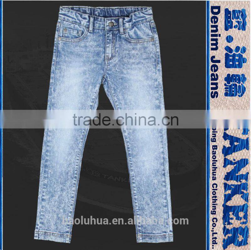 Snow wash kids children boys girls ealatane jeans