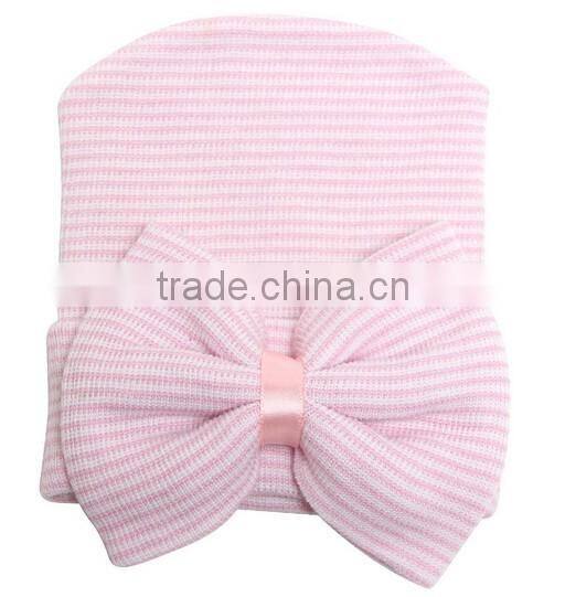2016 new design soft touch knittng baby hat