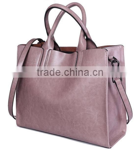 china supplier high quality private label designer women genuine leather handbags