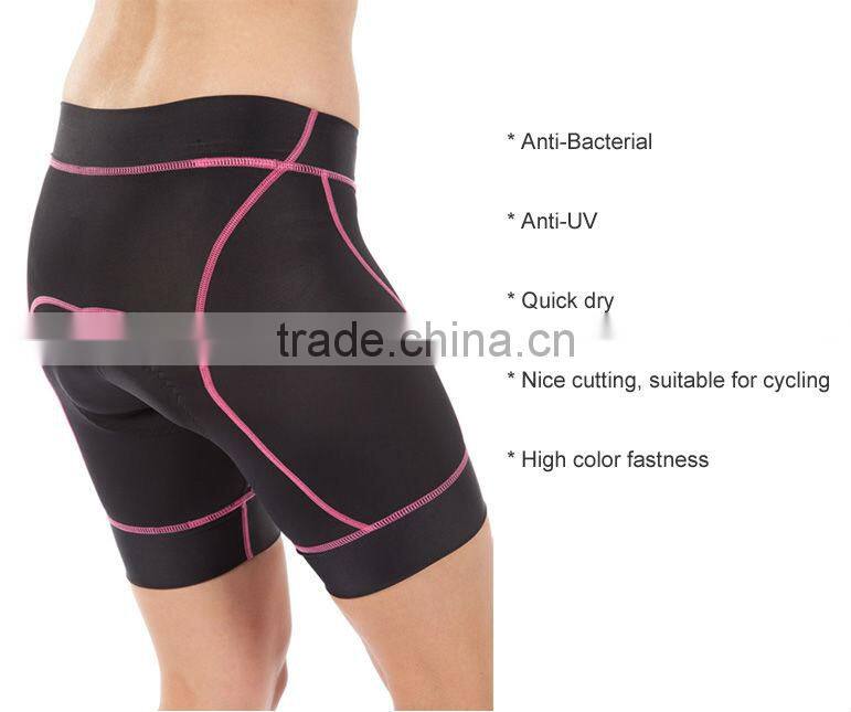 womes padded cycling shorts