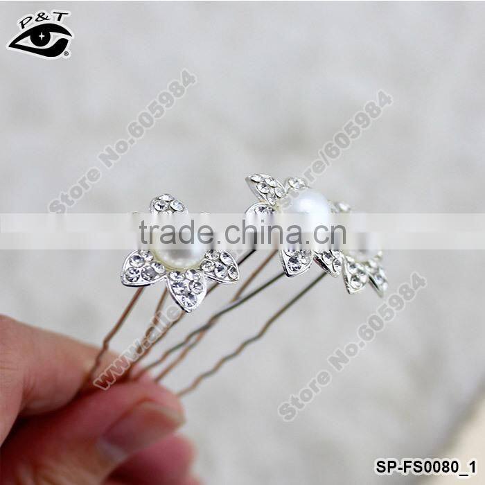 Pearl Rhinestone Pins Hair Pins For Wedding Decoration Accessories