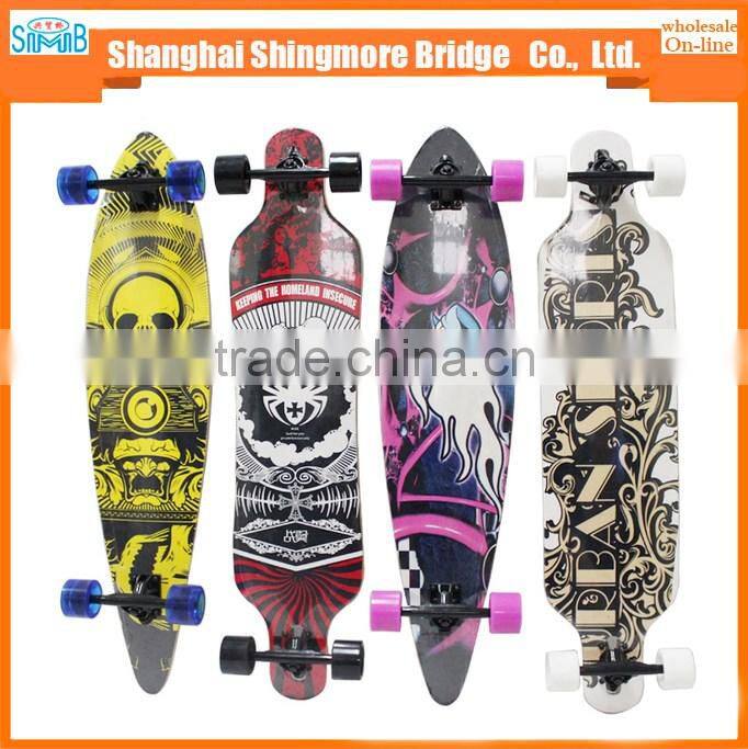 2017 alibaba china supplier hot sales good quality four wheels skateboard for adults