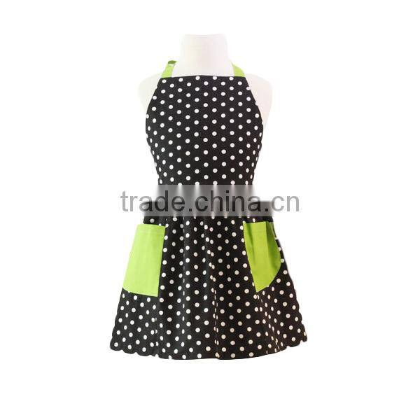 Fancy Bib Type and cotton Material fancy kitchen adult apron kitchen apron women Apron