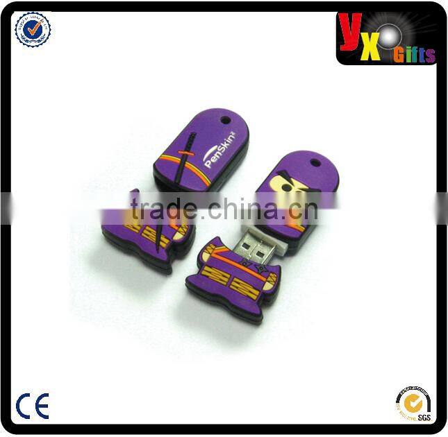 1GB - 64GB Capacity and Metal & Plastic & Wooden & Leather & Pvc Material usb flash drives with led indicator
