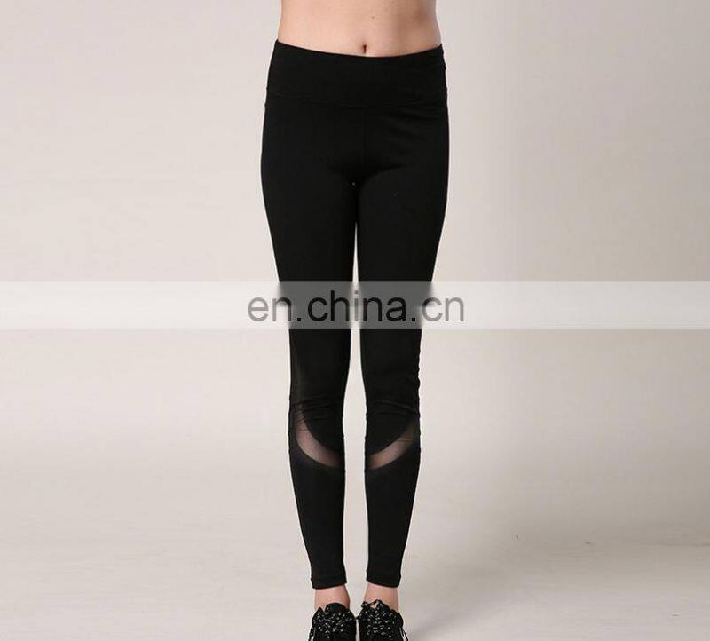 Cheap workout clothes sports womens yoga pants custom mesh crossfit leggings OEM manufacturer