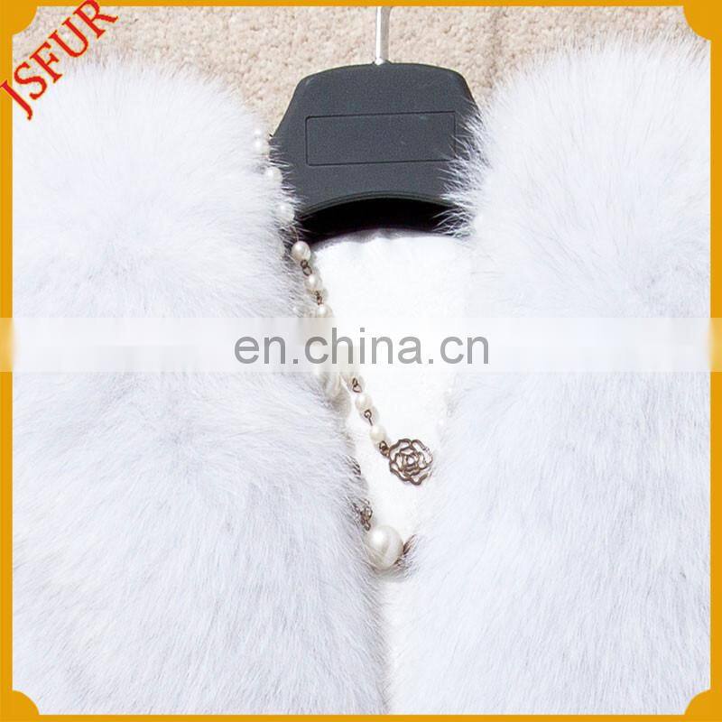 Luxury new design hot sale genuine fox fur vest