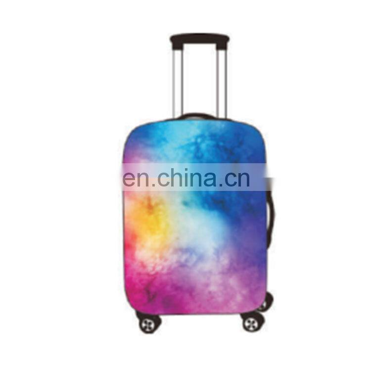Best selling fashion cheap full printed dustproof soft luggage cover