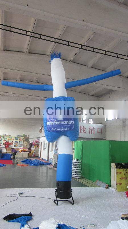 customized led lighting advertising costumes inflatable advertising air dancer