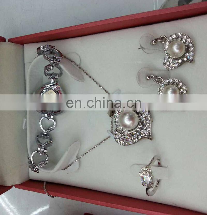 High end set of watch bracelet display jewelry box storage gift